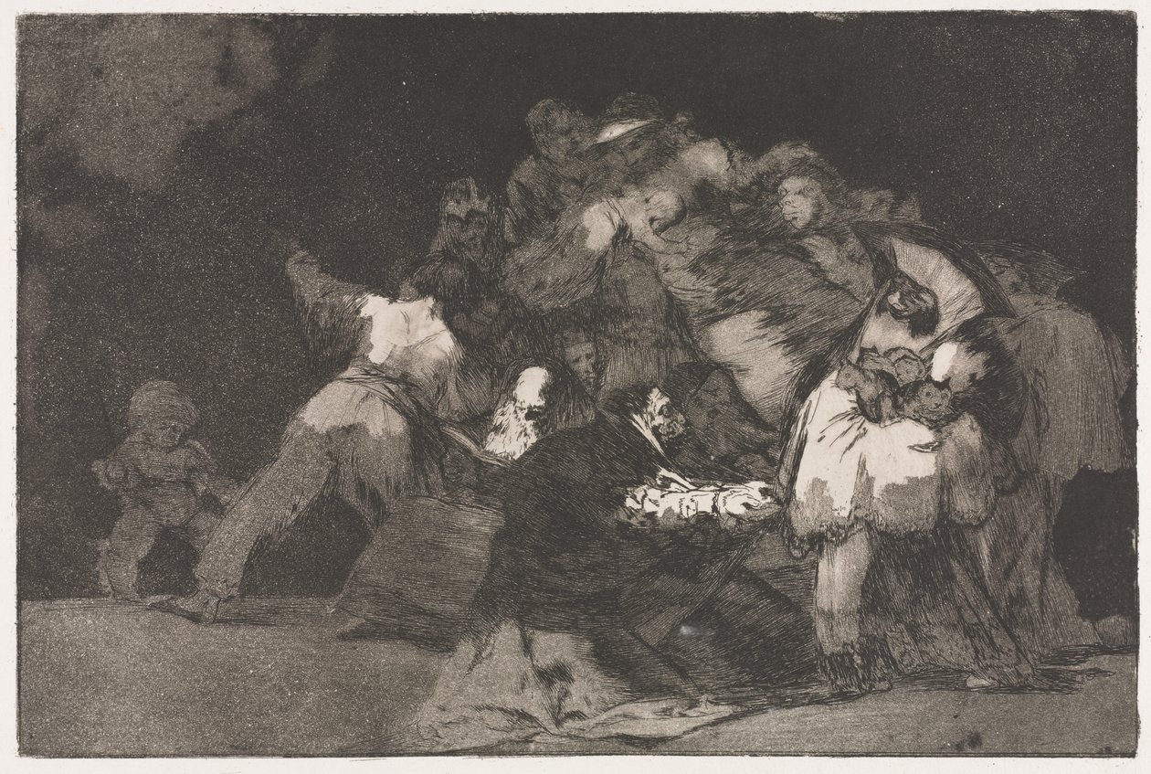 Ordspråken: Allmän dårskap av Francisco de Goya