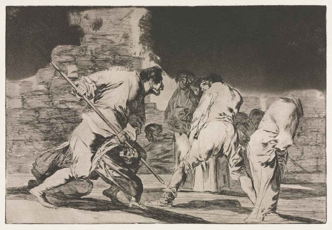 Ordspråken: Furyens dårskap av Francisco de Goya