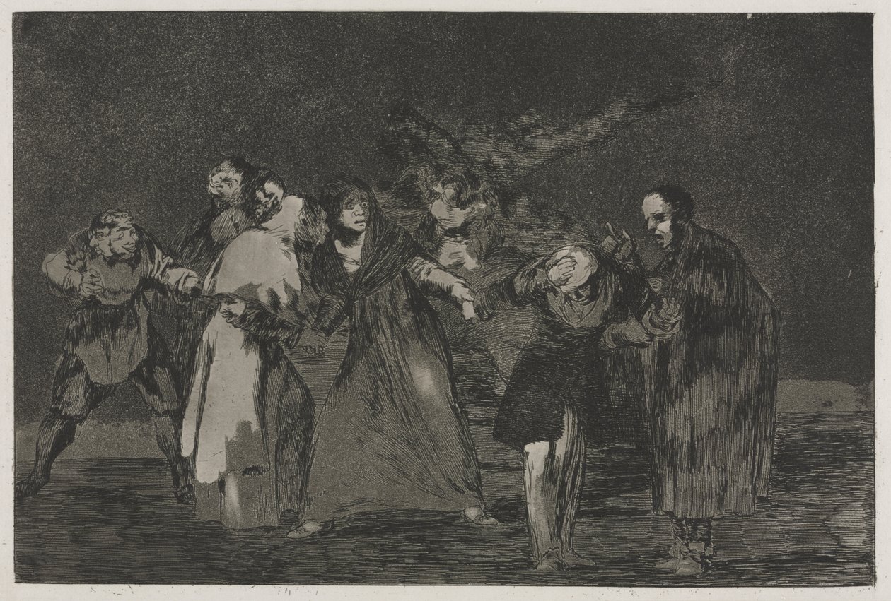 Ordspråken: Sår läker snabbare än förhastade ord av Francisco de Goya