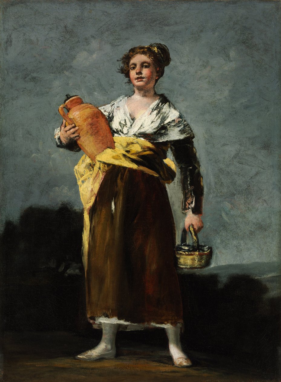 Vattenbäraren La Aguadora av Francisco de Goya