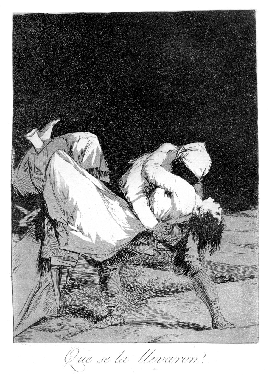 De bar bort henne!, 1799 av Francisco de Goya