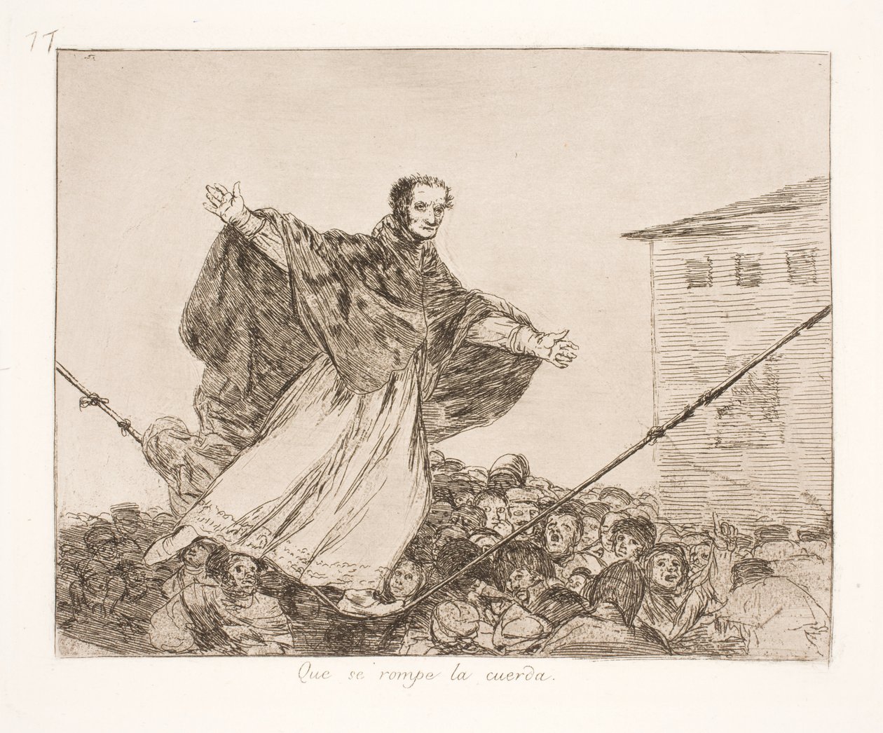 Repet går sönder (77) av Francisco de Goya