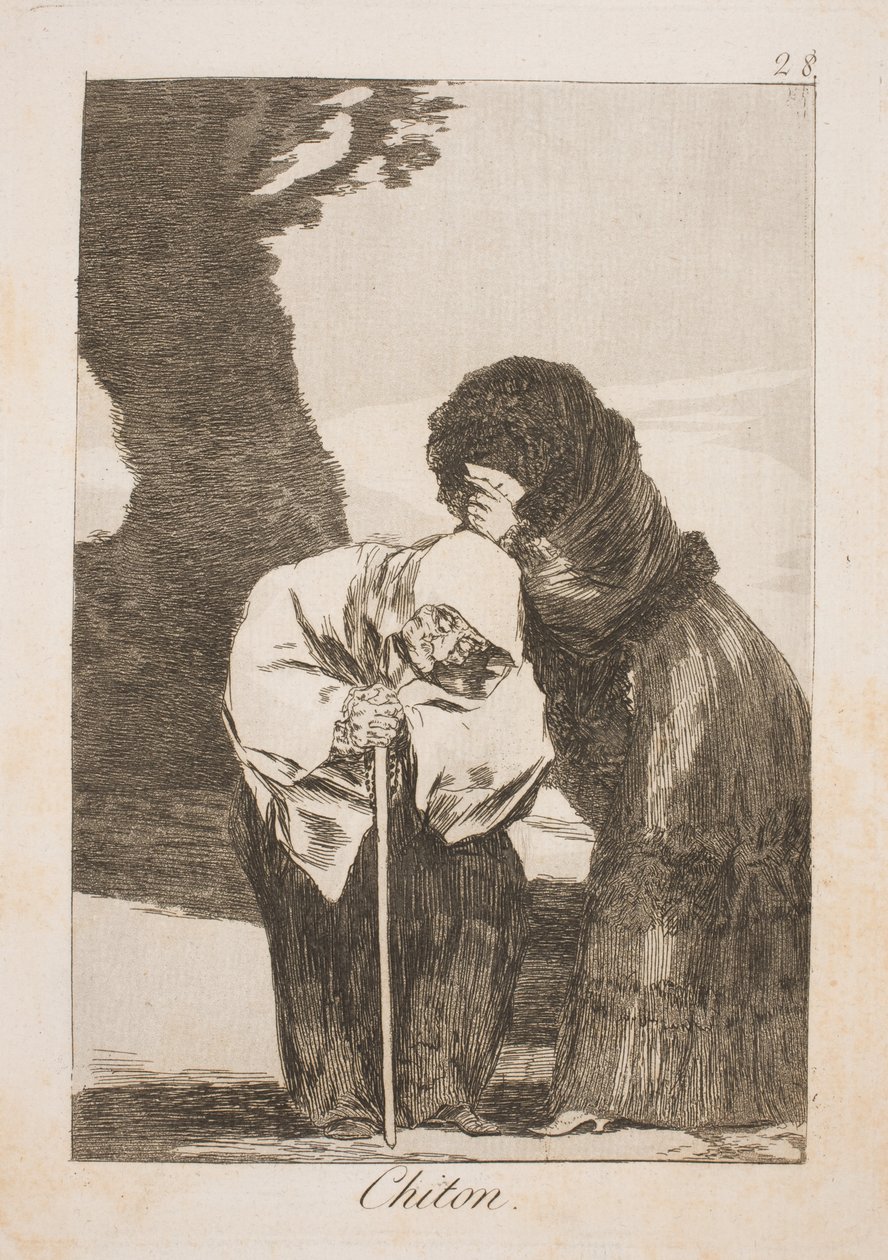 Tys tys av Francisco de Goya