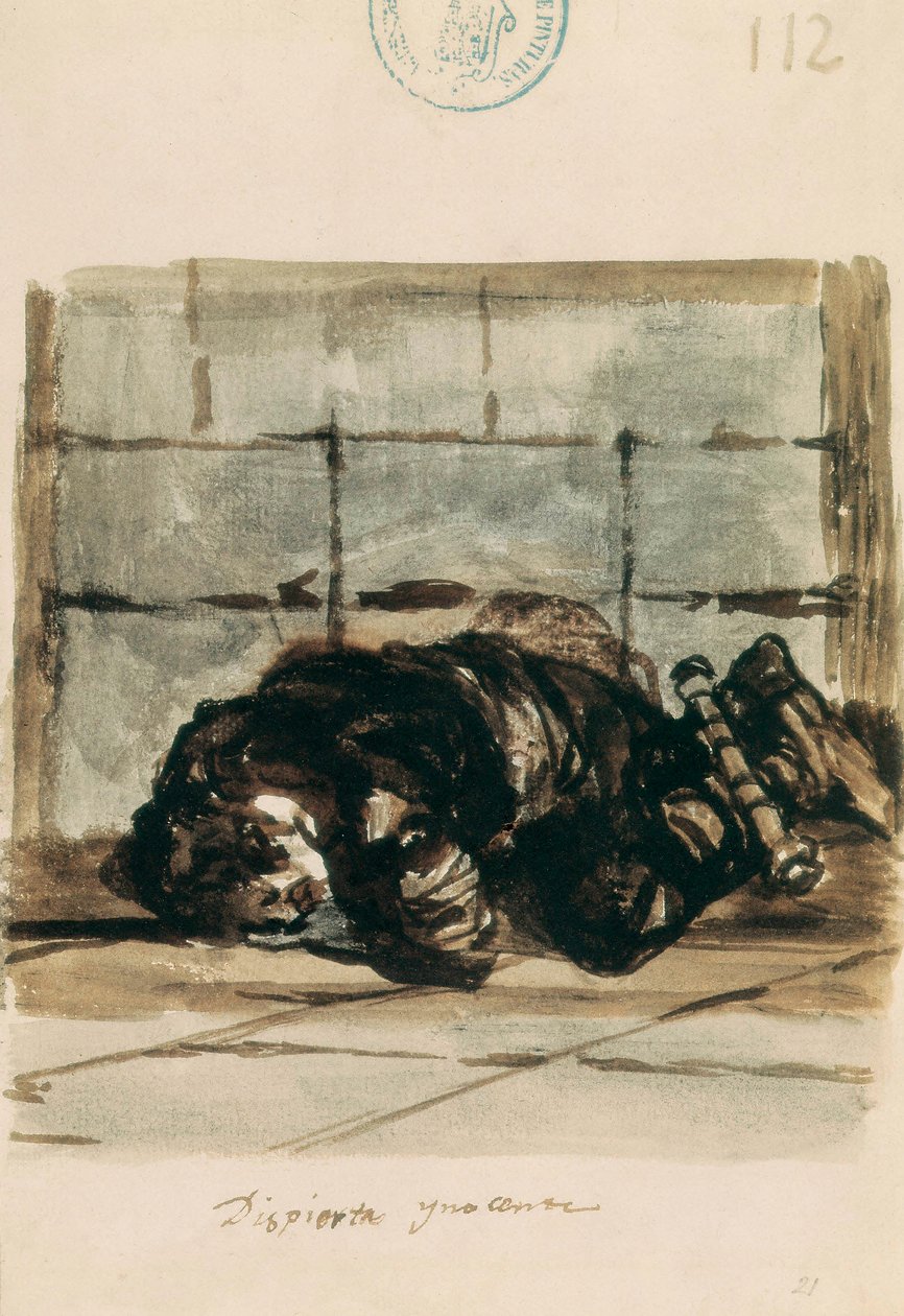 Vakna, oskyldig av Francisco de Goya