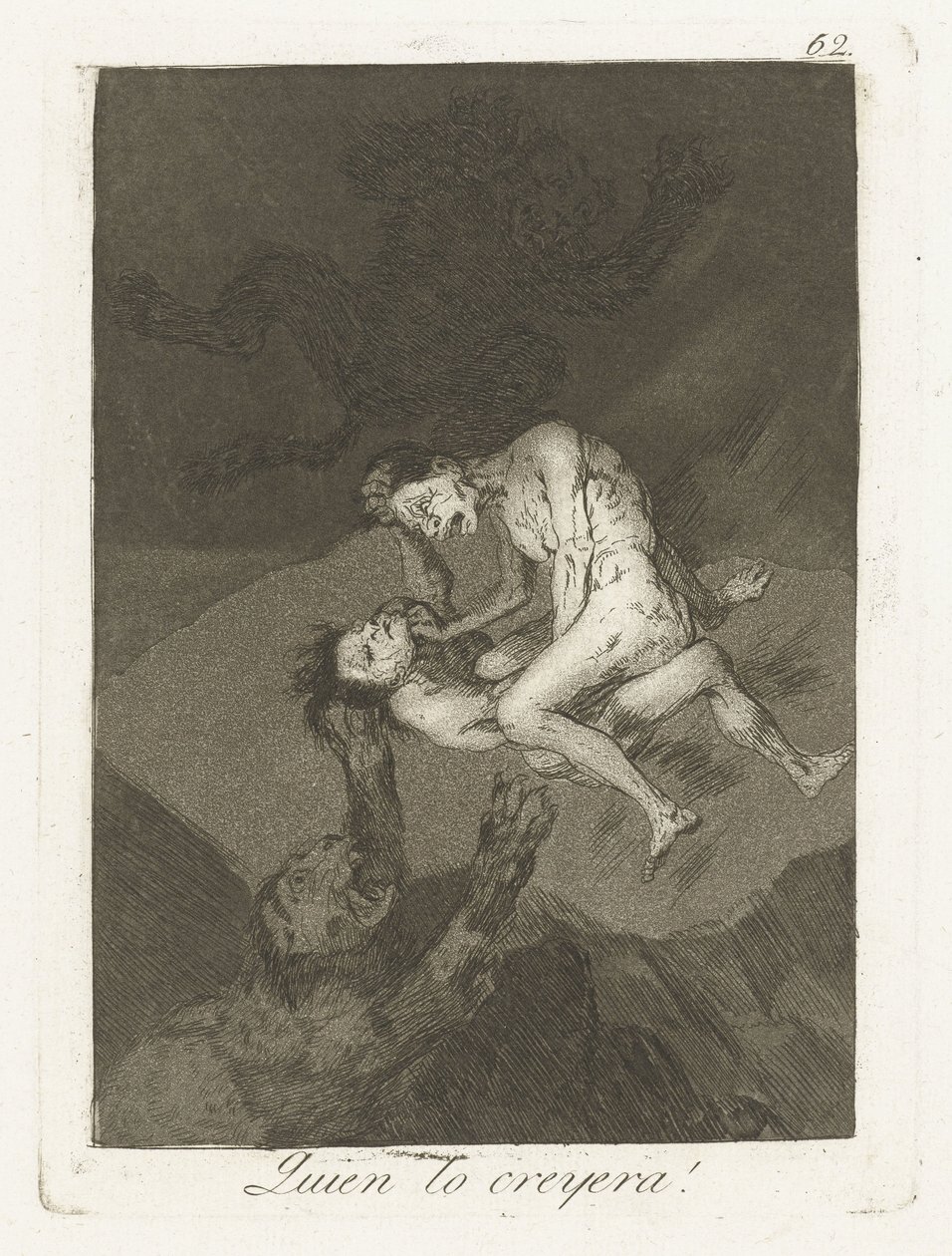 Wie hade det gedacht! Vem skulle tro det! (titel på objekt) The Whims (serietitel) av Francisco de Goya