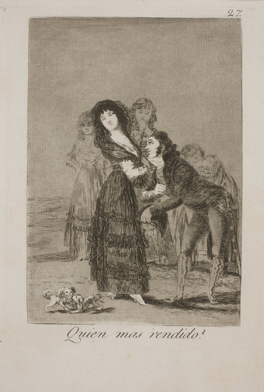 Ödmjuk tjänare av Francisco de Goya