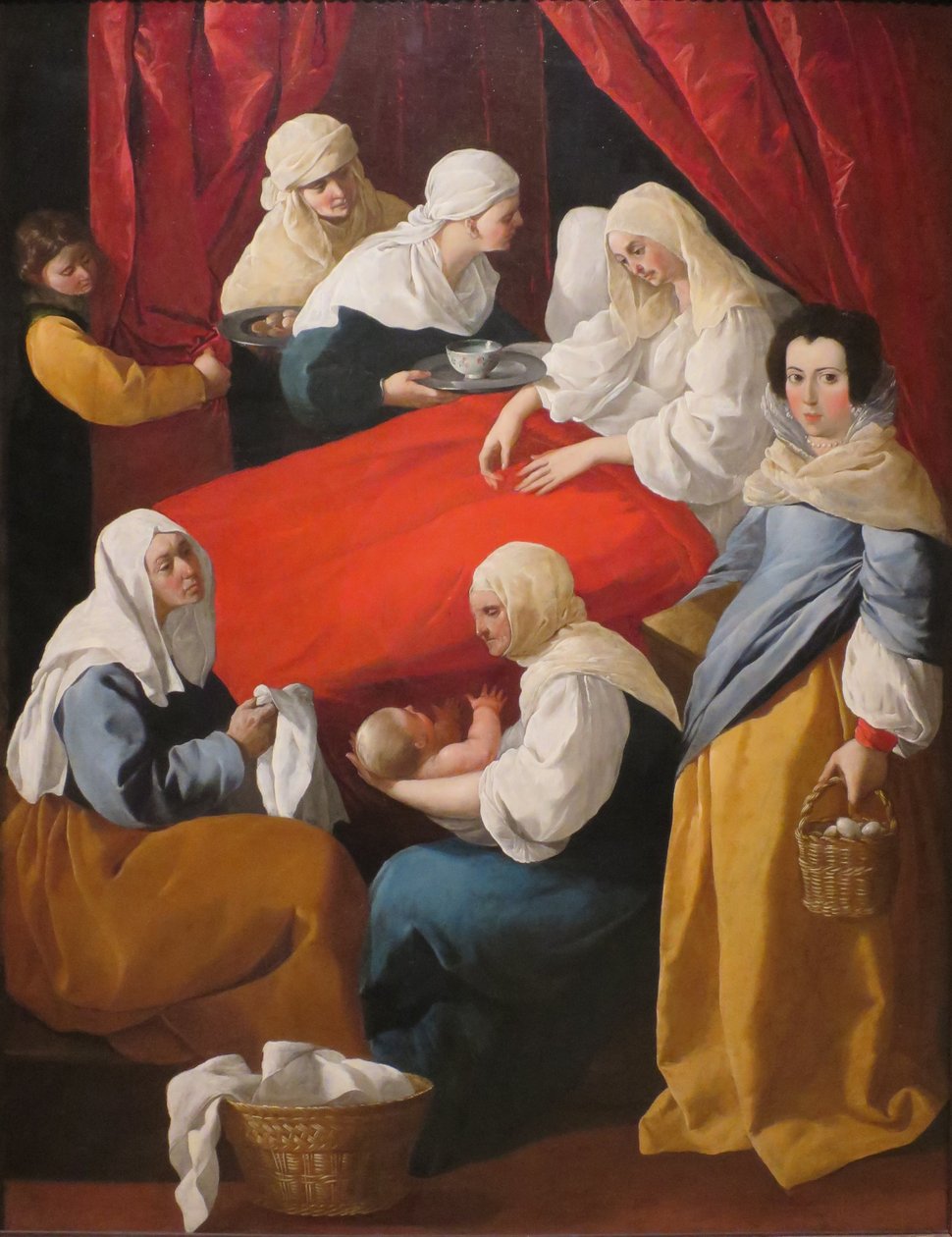 Jungfruns födelse av Francisco de Zurbaran