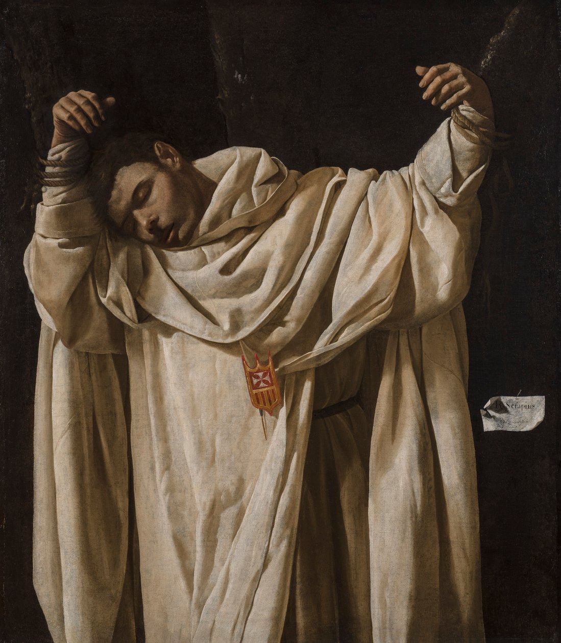 Den välsignade Serapius av Francisco de Zurbaran