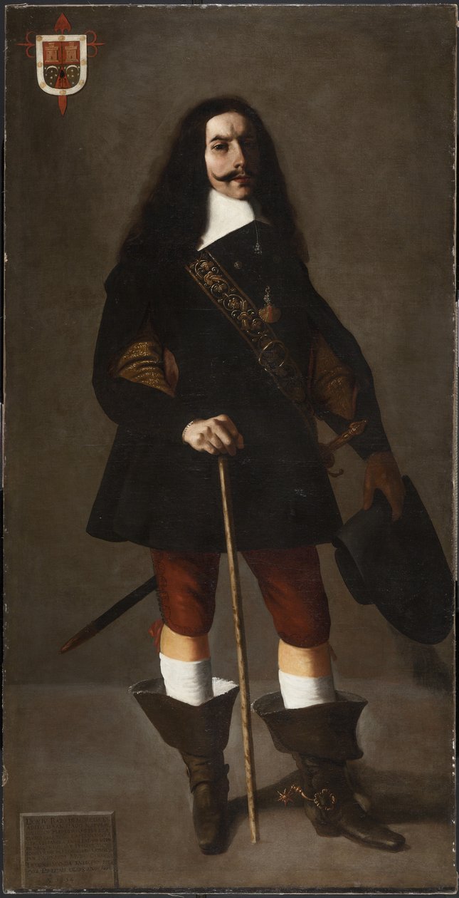 Don Juan Spleen av Moreda, ca 1655 av Francisco de Zurbaran