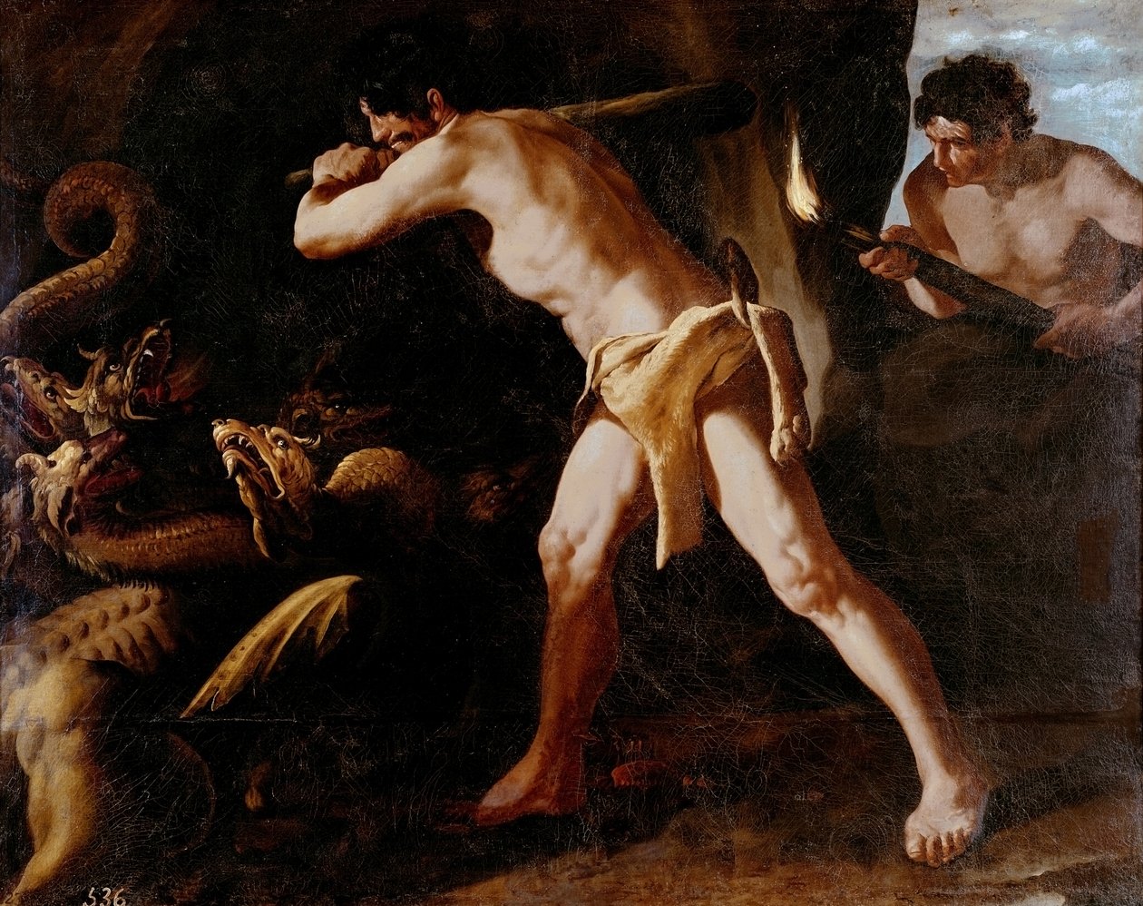 Faticas of Hercules for Good Retreat: Killing of Lerna