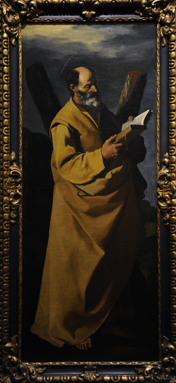 Sankt Andreas, 1635-40 av Francisco de Zurbaran