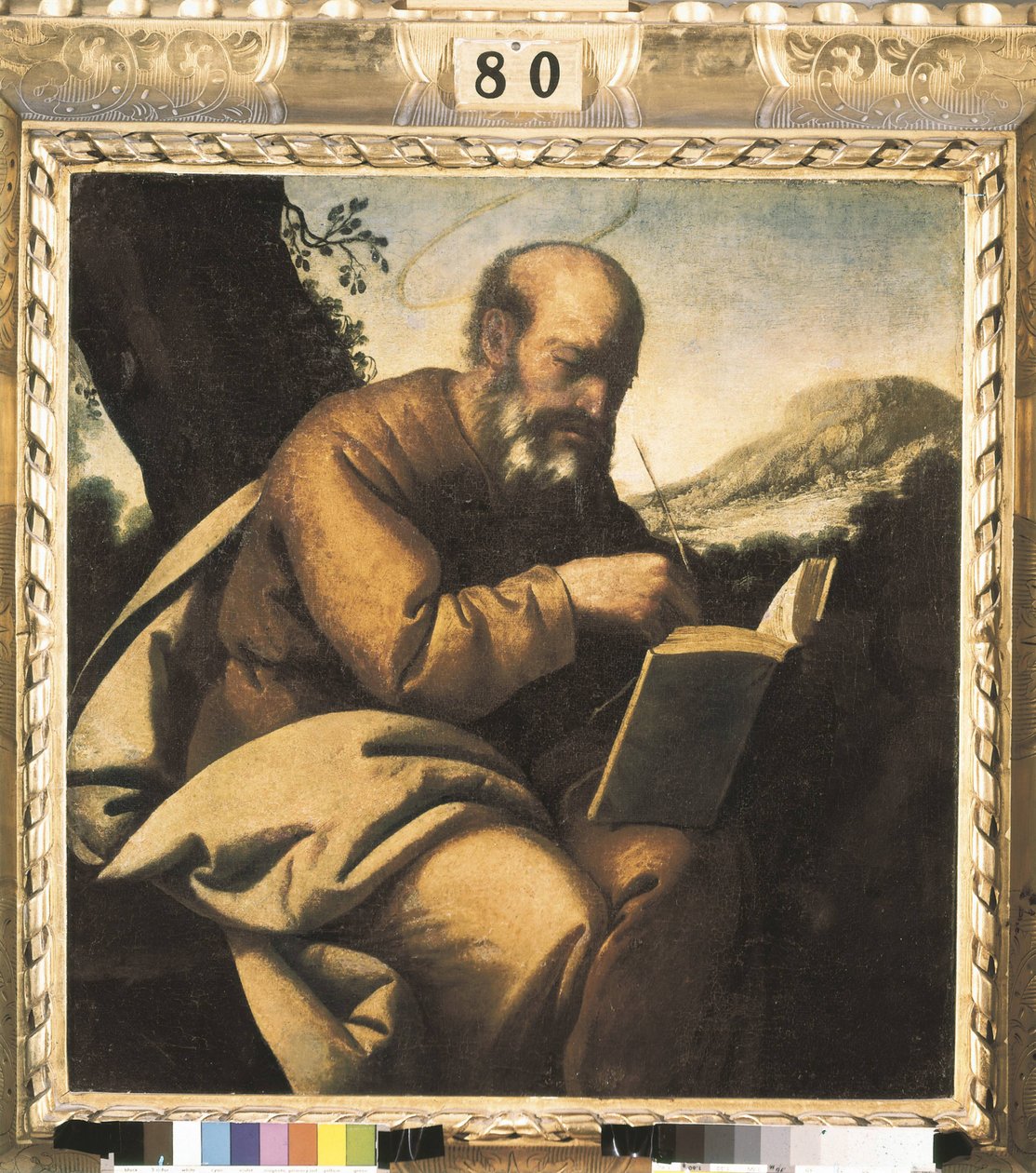 Sankt Lukas. 1633 (olja på duk) av Francisco de Zurbaran