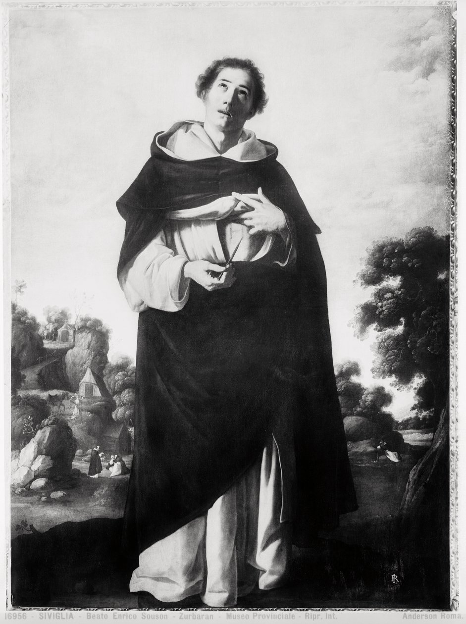 Den välsignade Henry Suso, ca 1636-38 av Francisco de Zurbaran