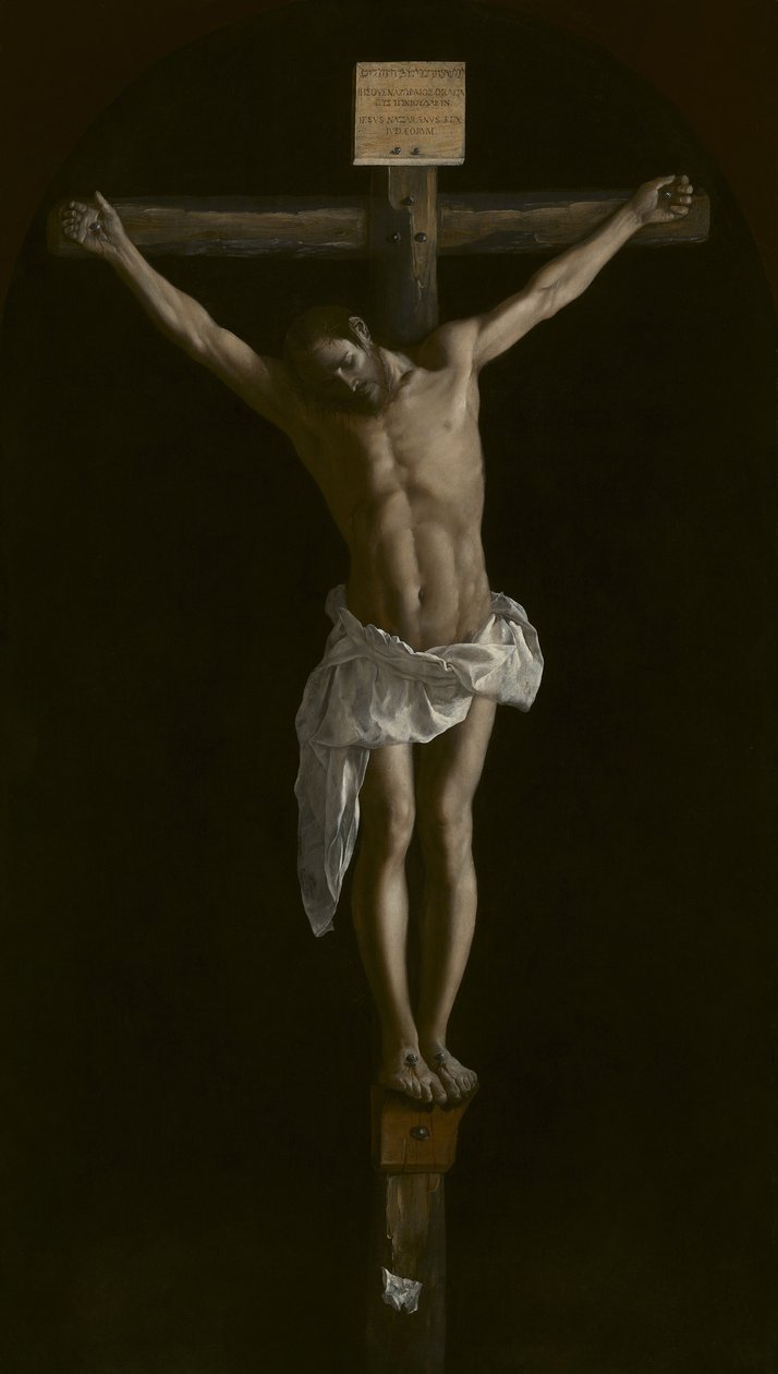 Korsfästelsen, 1627 av Francisco de Zurbaran