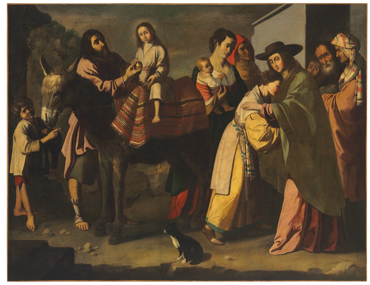Återkomsten från Egypten av Francisco de Zurbaran