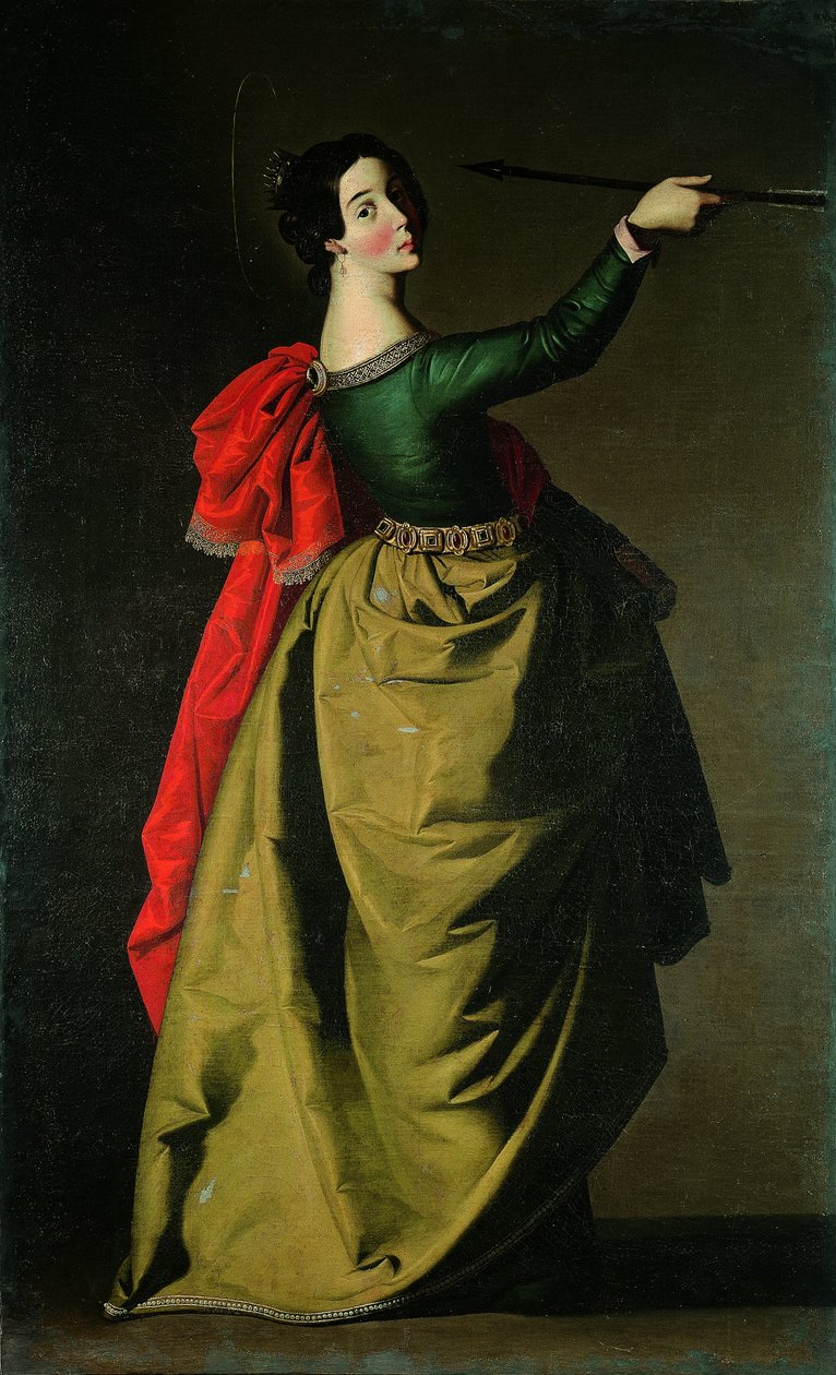 Sankta Ursula av Francisco de Zurbaran