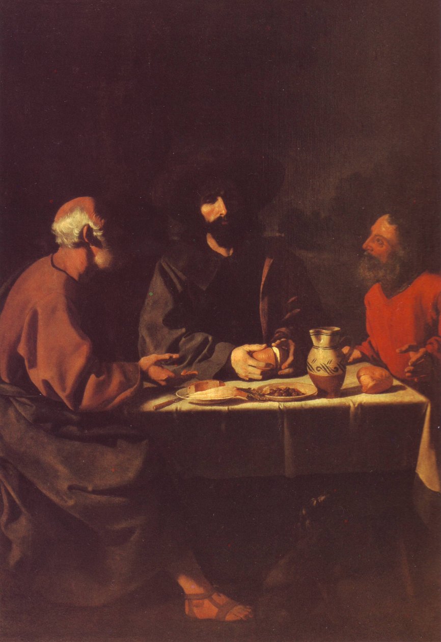 Nattvarden vid Emmaus av Francisco de Zurbaran