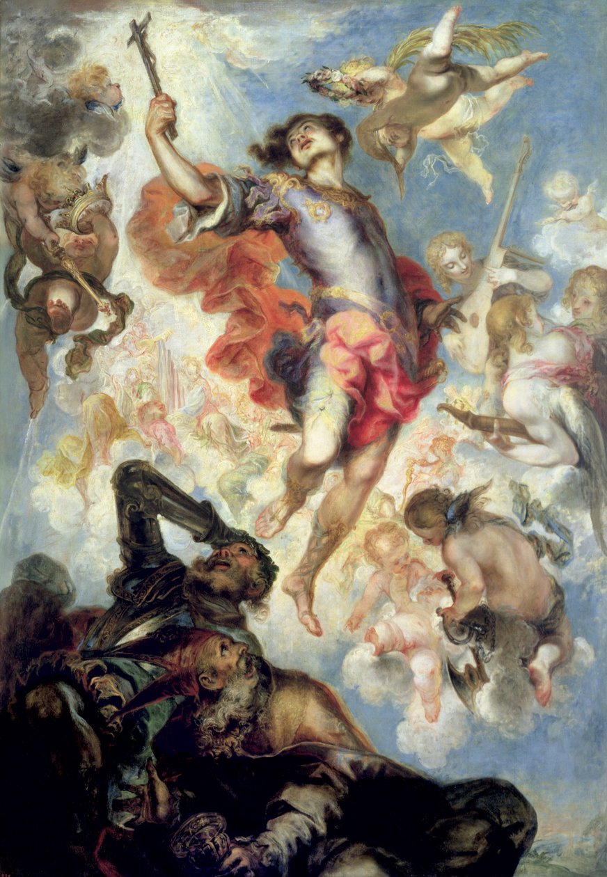 St Hermengilds triumf, 1654 av Francisco the Younger Herrera
