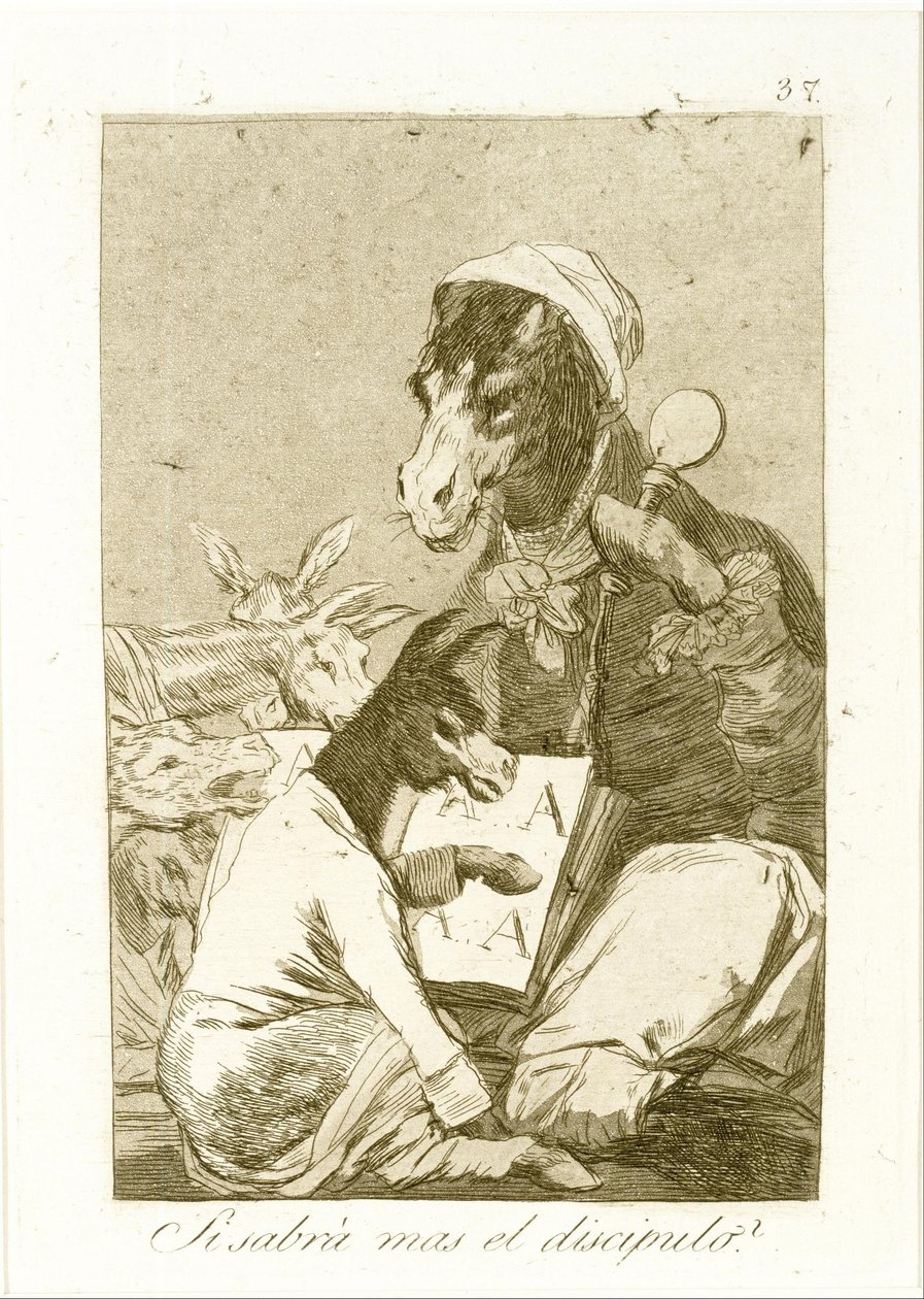 Might the pupil know more av Francisco de Goya