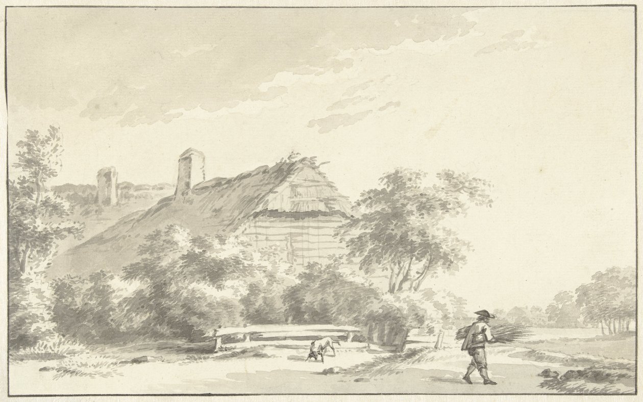 Bonde för en gård av Franciscus Andreas Milatz