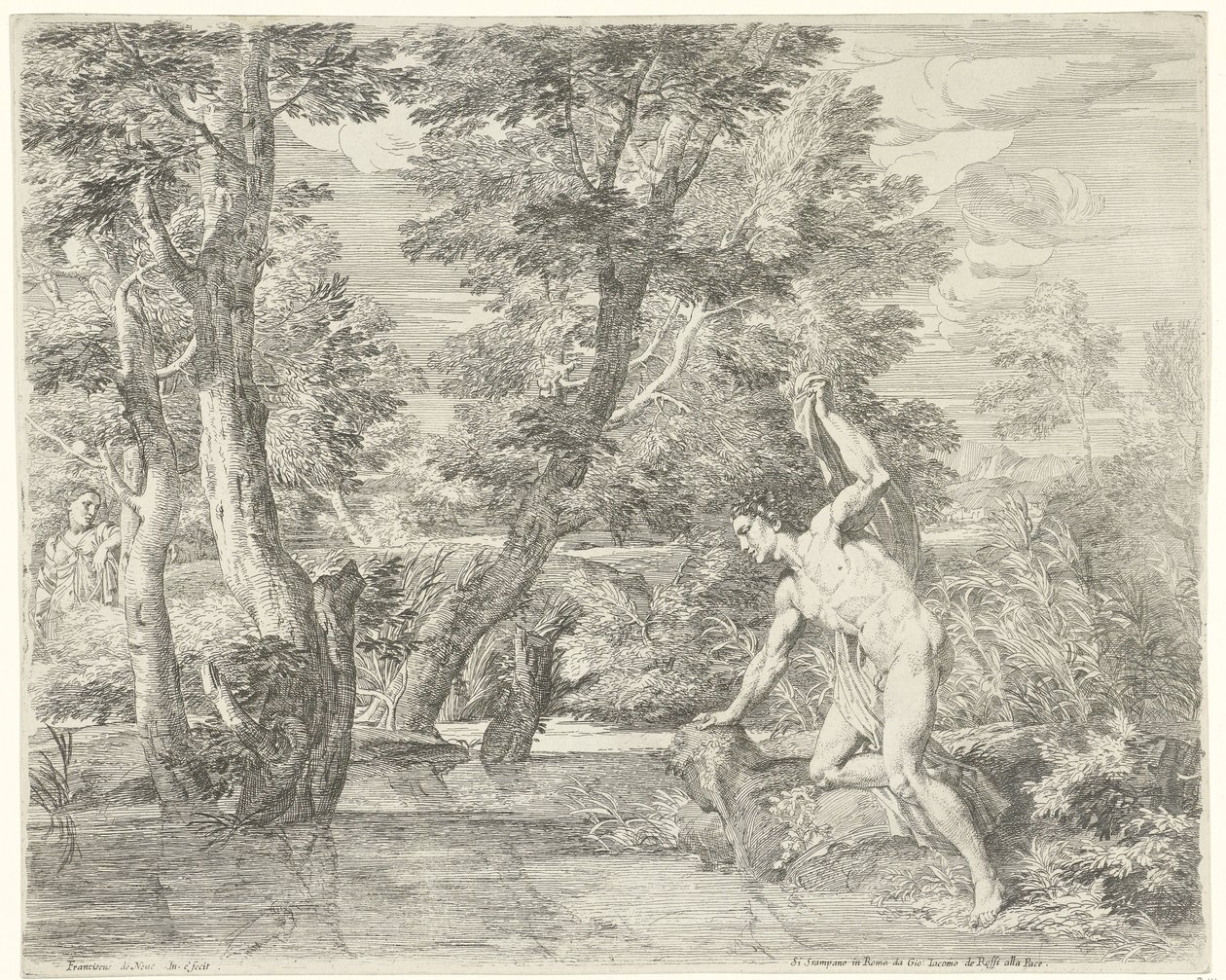 Narciss av Franciscus de Neve