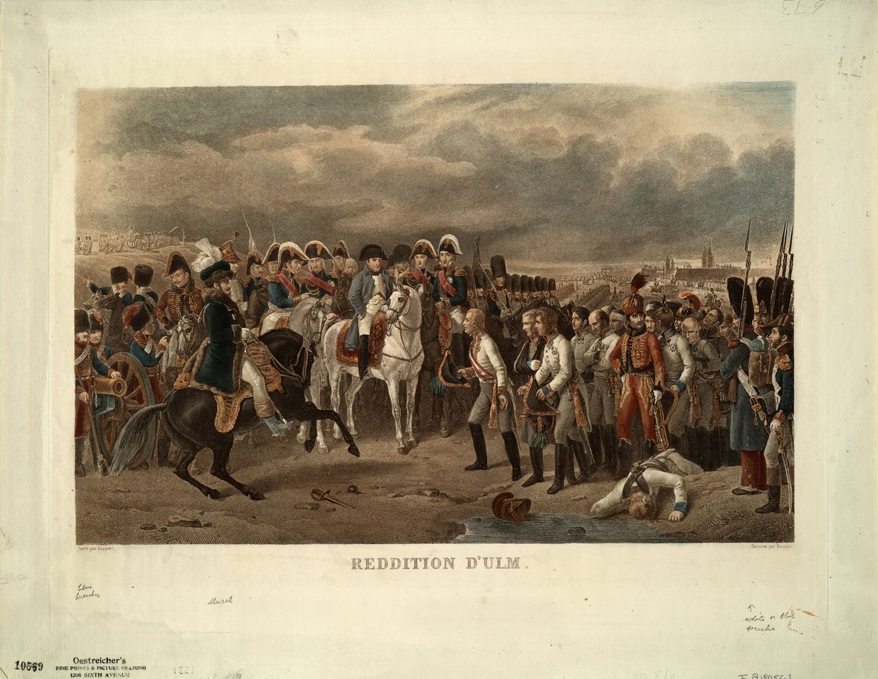 Kapitulationen av Ulm av Francisque Martin François Grenier de Saint Martin