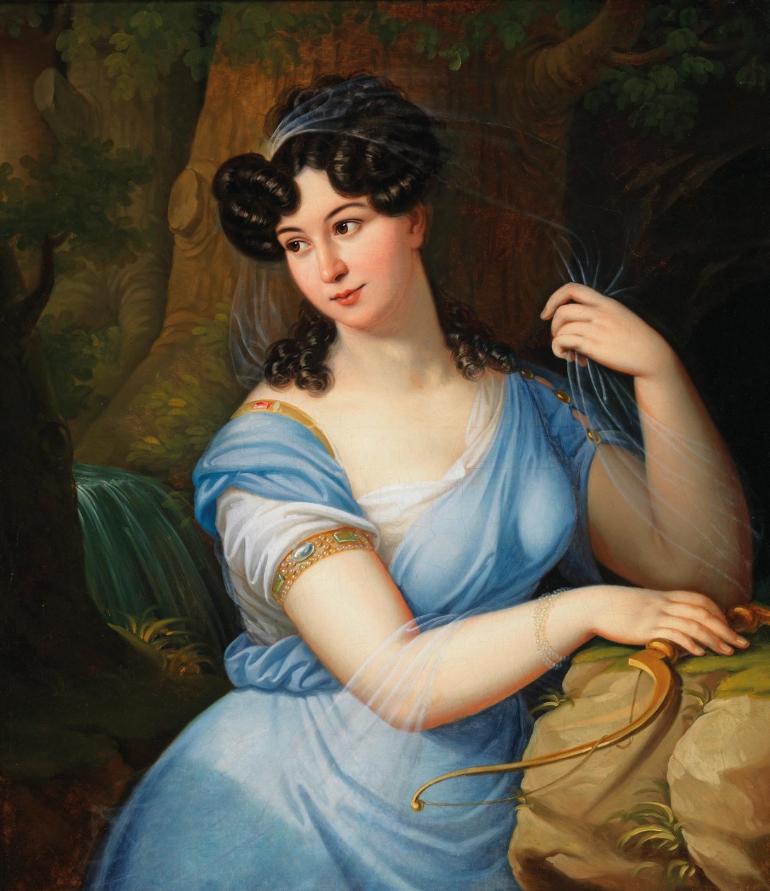 Porträtt av en ung polsk (?) Aristokrat av Franciszek Ksawery Lampi