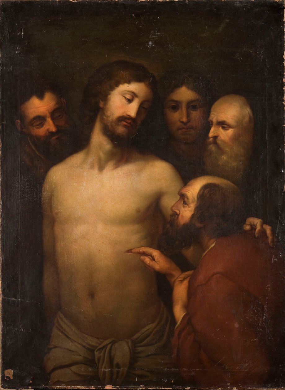 Jesus och den tvivlande Tomas, II av Franciszek Smuglewicz