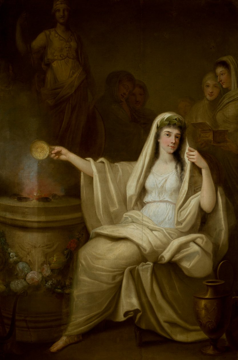 Erbjudande av en Vestal av Franciszek Smuglewicz