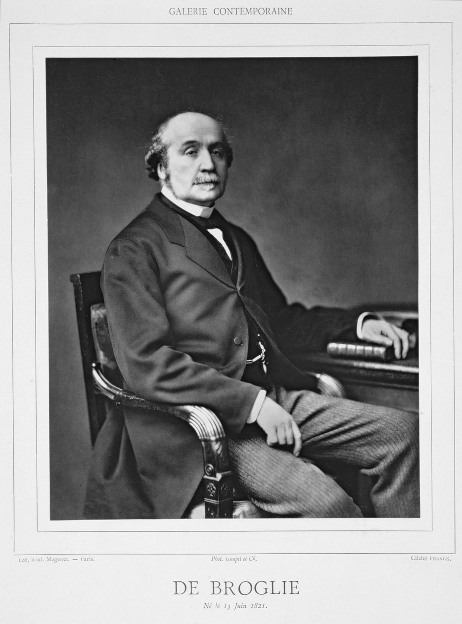 Jacques Victor Albert de Broglie (1821-1901), från 