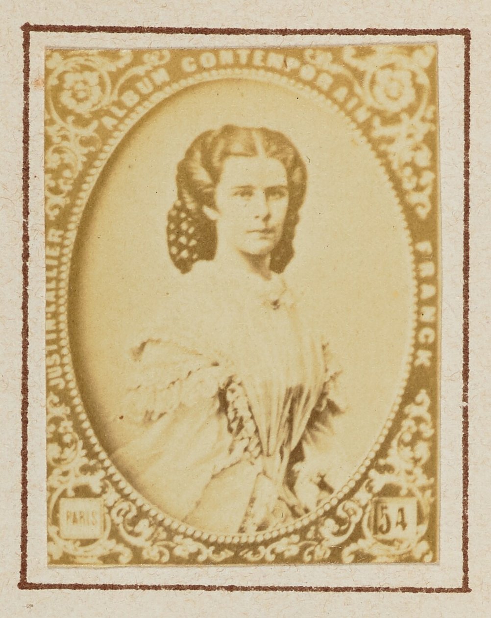 Kejsarinnan Elisabeth av Österrike av Franck (François Marie Louis Alexandre Gobinet de Villecholles)