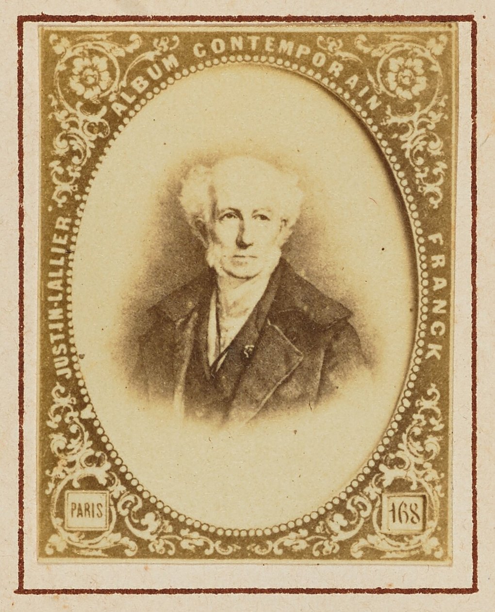 Jean-Baptiste Isabey av Franck (François Marie Louis Alexandre Gobinet de Villecholles)