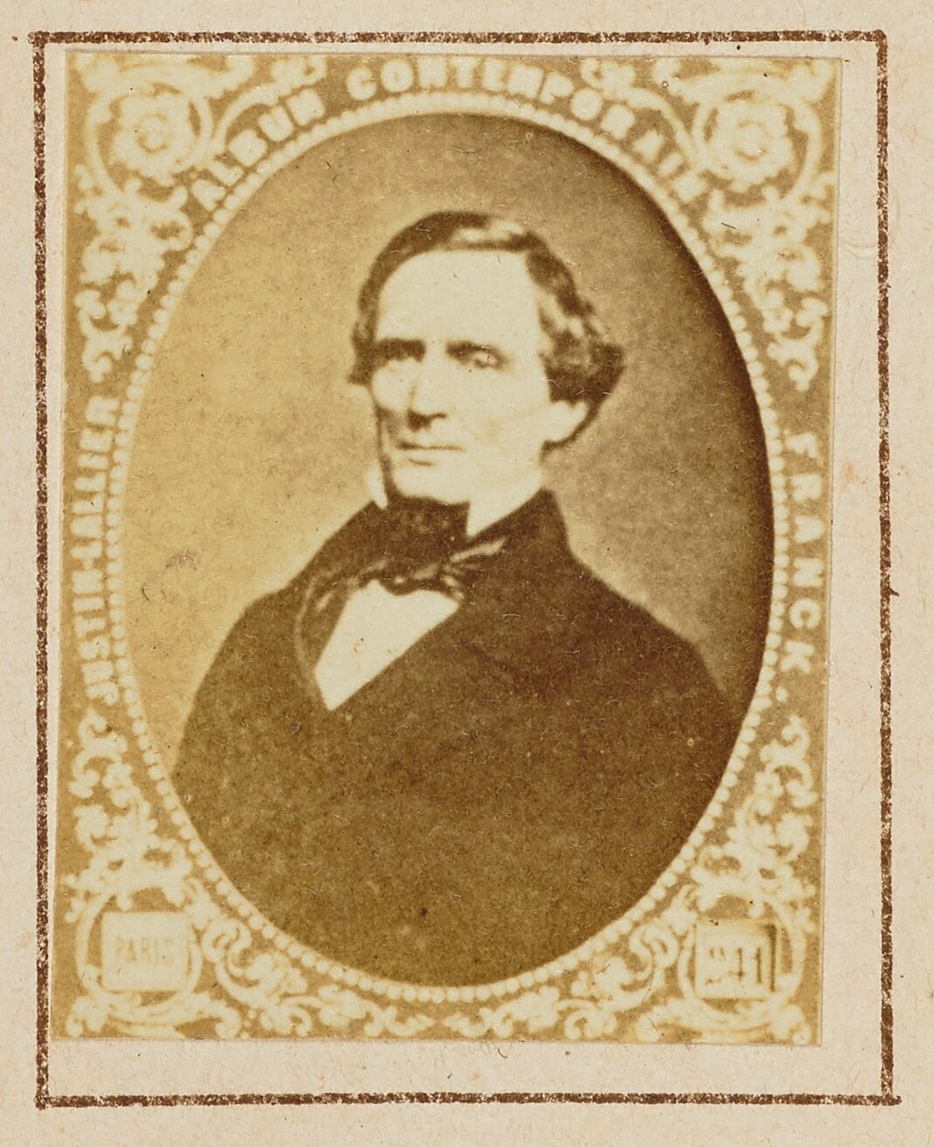 Jefferson Davis av Franck (François Marie Louis Alexandre Gobinet de Villecholles)