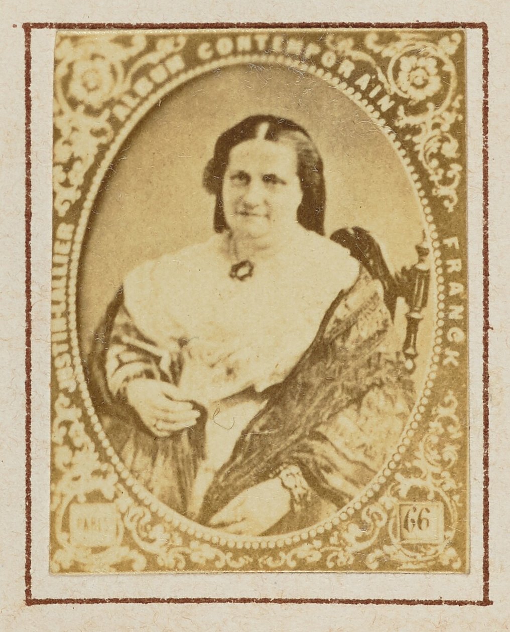 Maria Christina av de två Sicilierna av Franck (François Marie Louis Alexandre Gobinet de Villecholles)