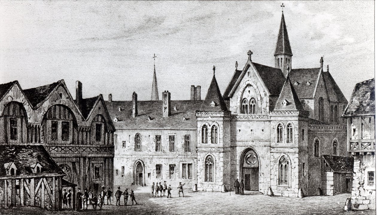 Sorbonne 1550 av Francois Alexandre Pernot