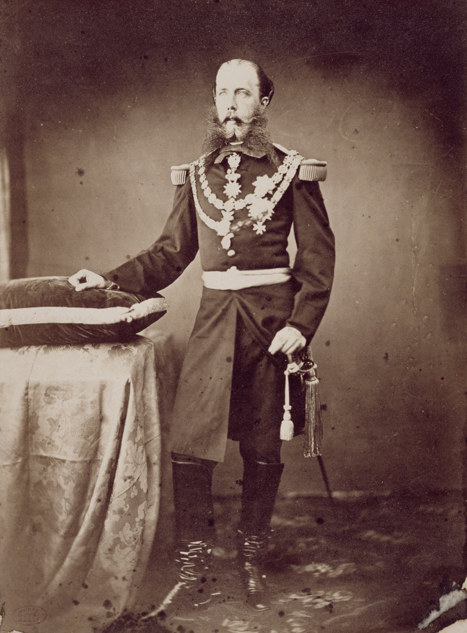 Ferdinand Maximilian Joseph I (1832-67) ärkehertig av Österrike och kejsare av Mexiko av Francois Aubert