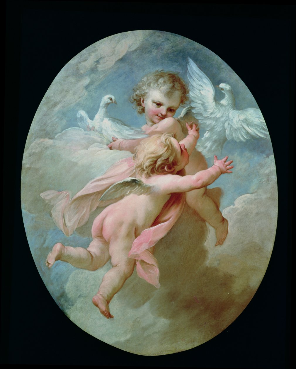 Engle og Duesved av François Boucher