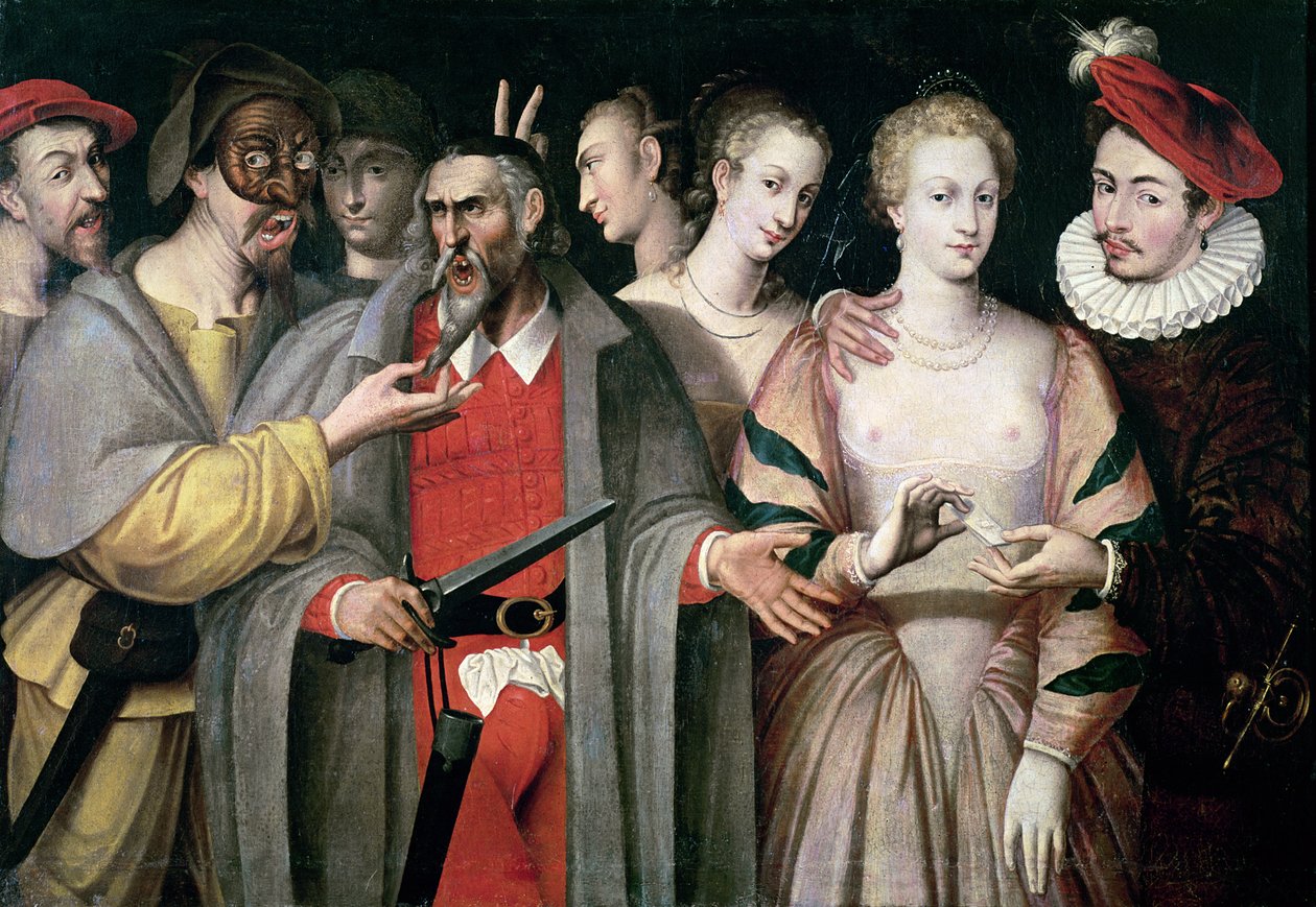Skådespelare i Commedia dell