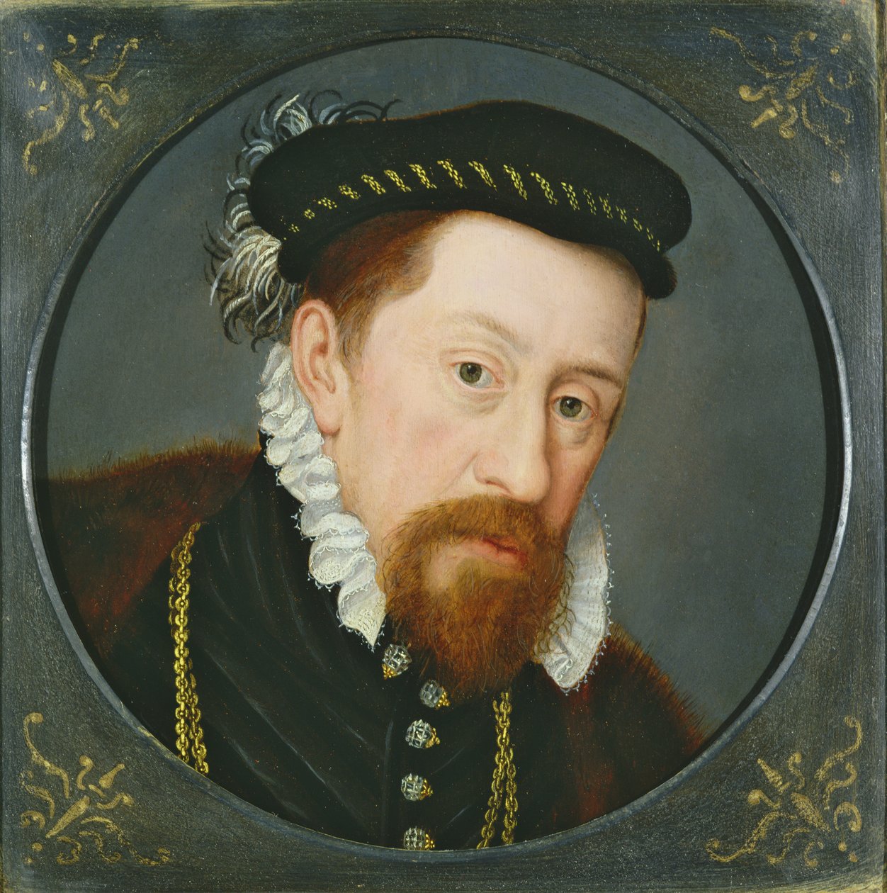 Porträtt av hertigen av Montmorency (1493-1567) av François Clouet