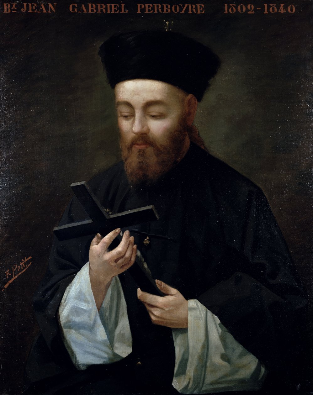 Porträtt av Jean-Gabriel Perboyre (1802-40) av Francois Constant Petit