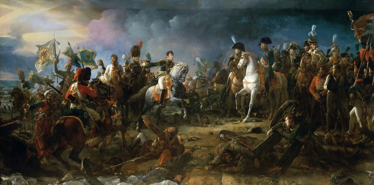 Slaget vid Austerlitz av Baron François Pascal Simon Gérard
