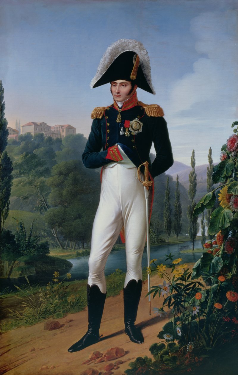 Porträtt av Jerome Bonaparte (1784-1860) av Francois Josephe Kinson