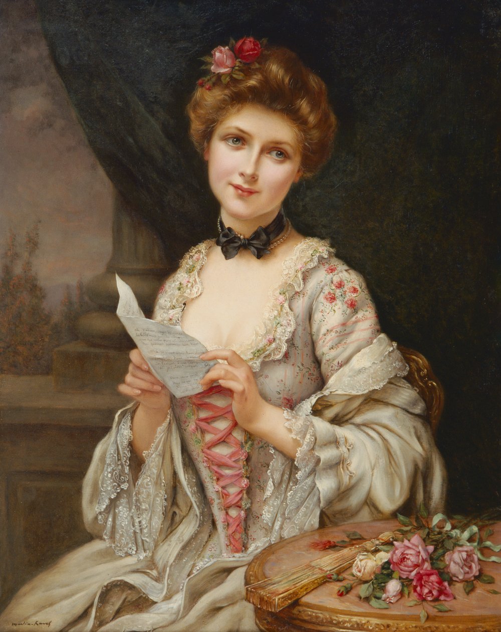 Kärleksbrevet av Francois Martin Kavel