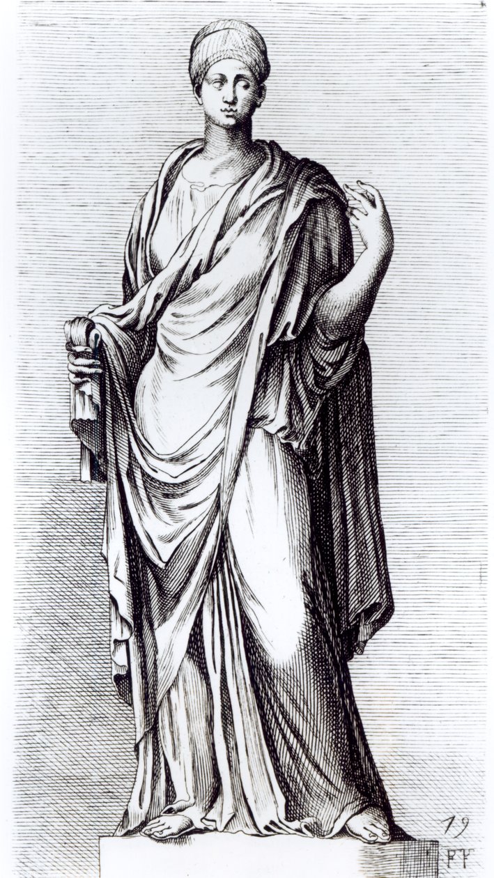 Agrippina, ca 1653 av Francois Perrier