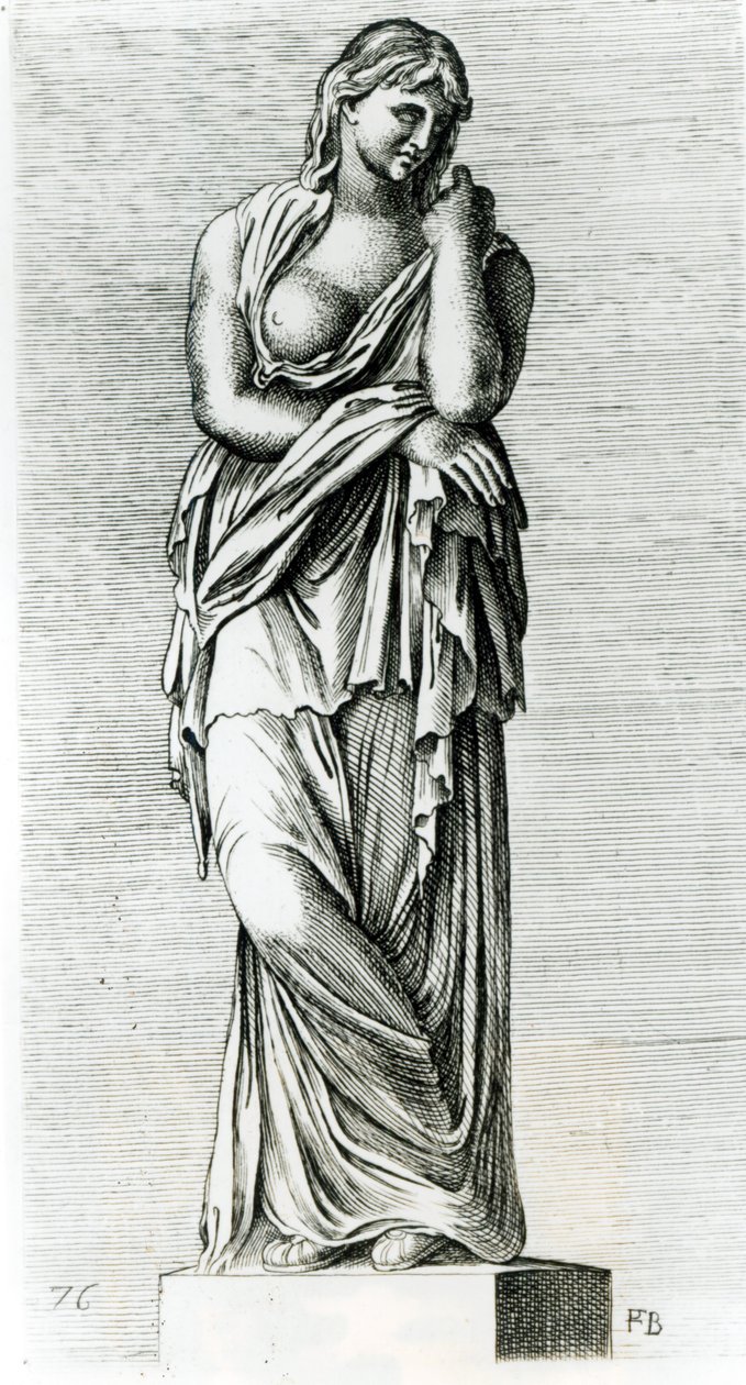 Veturia, mor till Coriolanus, c.1653 av Francois Perrier