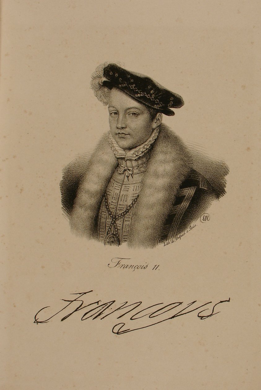 Franciskus II (1544-60) av Francois Seraphin Delpech