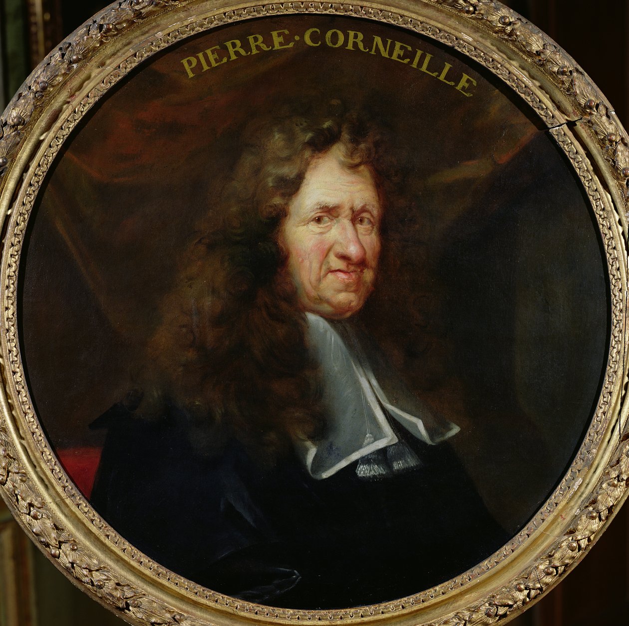 Porträtt av Pierre Corneille (1606-84) av Francois Sicre