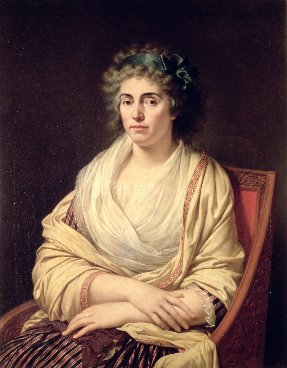 Louise Maximilienne Caroline, grevinna av Albany (1752-1824) av Francois Xavier Fabre