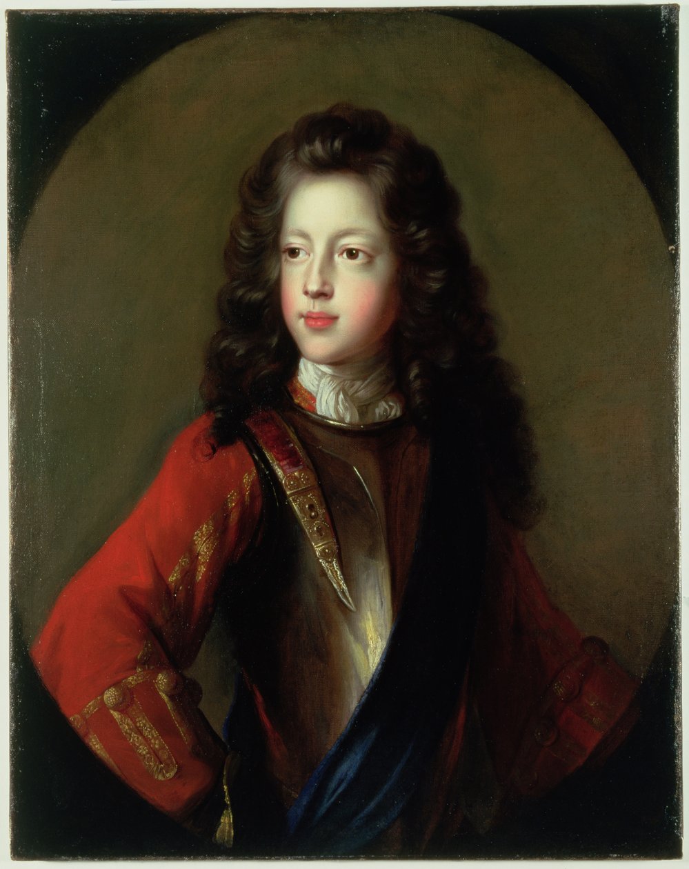 James VIII av Skottland och III av England, c.1704 av Jean François de Troy