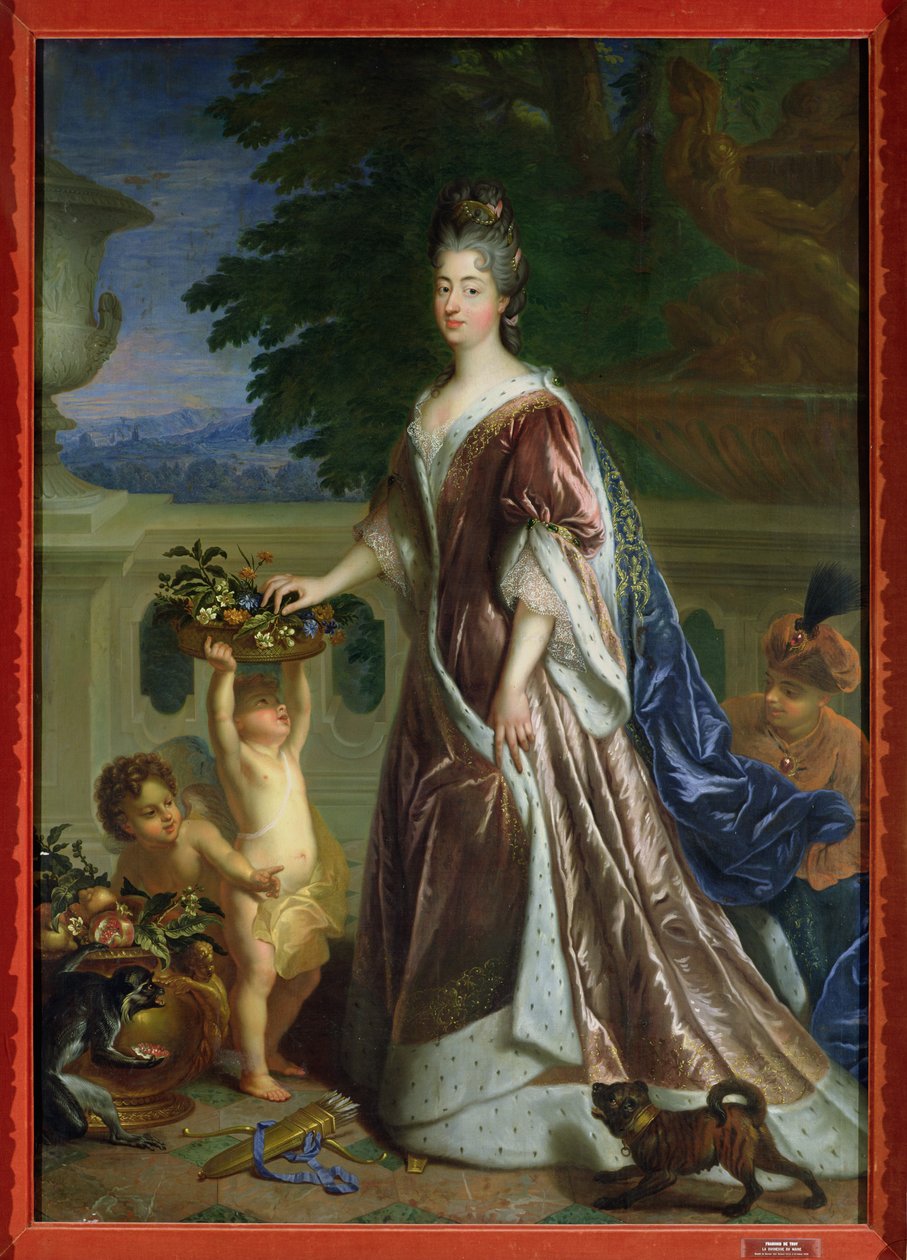Hertiginnan av Maine (1676-1753) av Jean François de Troy